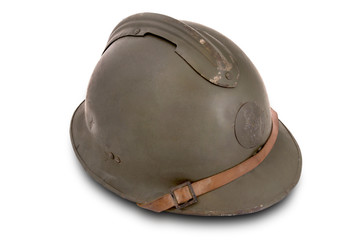 French battle helmet