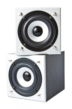 Two loudspeakers