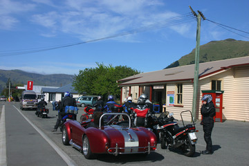 Motards vers Akaroa