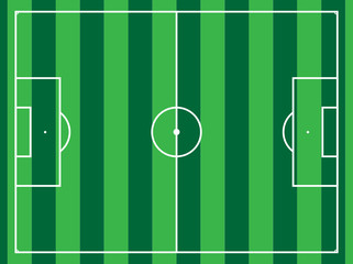 Different types of sport fields