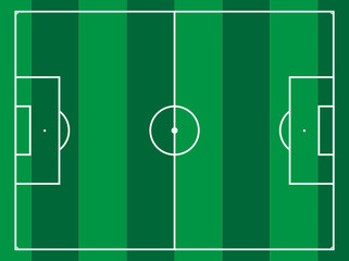 Different types of sport fields