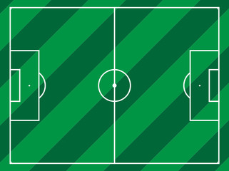 Different types of sport fields