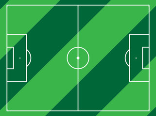 Different types of sport fields