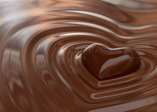 Cuore di cioccolato