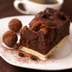Chocolate Cake and Truffle