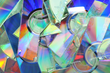 shredded CDs
