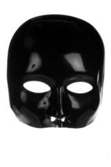 Eerie Black Face Mask