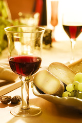 Wein und Käse