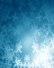 Obraz na płótnie Canvas snowflakes