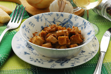 Rape al burro - Contorni