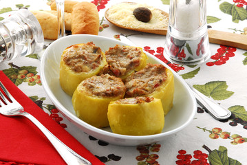 Patate ripiene al forno - Contorni