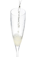 Champagne glass celebration