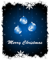 Naklejka premium abstract christmas background