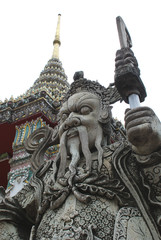 Königspalast Wat Phra Kheo Tempelwächter