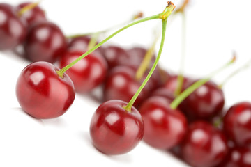 cherries solated