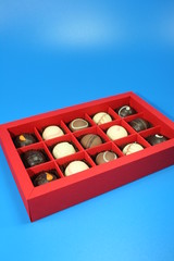 Naklejka premium Pralinés