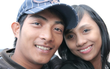 asian young couple