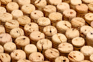 cork detail bottle background