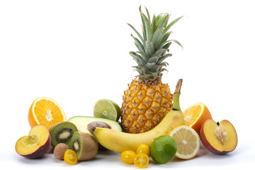 Plateau fruits exotiques