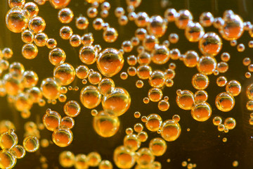 The air bubbles