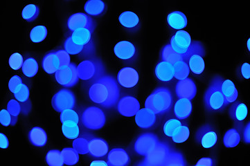 blue glow backdrop