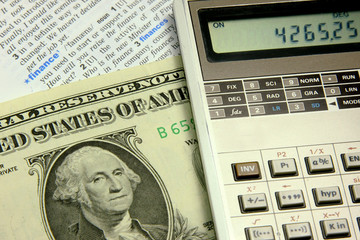 Mortgage payments concept shot