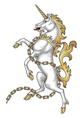 Unicorn coat of arms © Olga Rutko