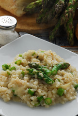 Risotto agli asparagi - Primi piatti © Comugnero Silvana