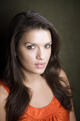 Fototapeta premium Pretty Hispanic Woman