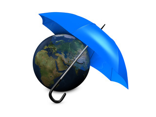 Earth umbrella