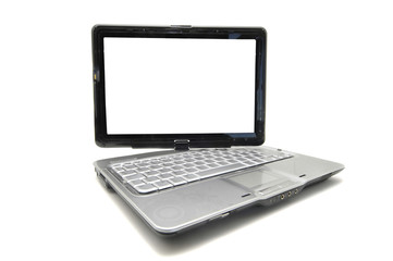 Notebook isolated against a white background