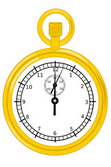 A retro Gold Pocketwatch