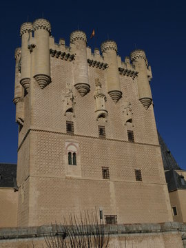 Torre de Juan II del Alcazar de Segovia (Espa&ntilde;a)