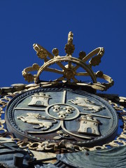 Escudo de Castilla y Leon en el Alcazar de Segovia