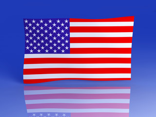 Fototapeta premium Amerikanische Flagge