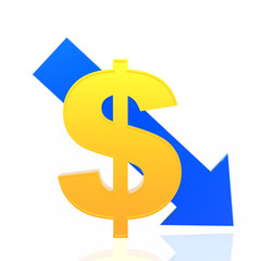 Dollar fall