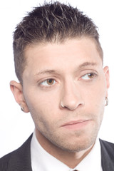 Fototapeta premium Serious Business Man
