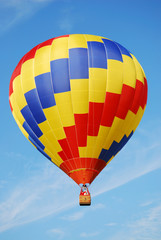 Naklejka premium Hot air balloon