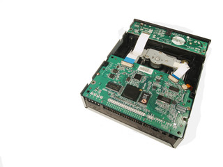CD Drive with cover off