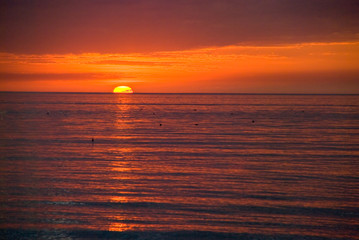 Sonnenuntergang in Naples,Florida,USA