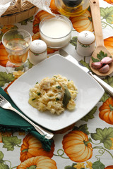 Stoccafisso con patate al bolzanina Bozner Stockfiscgrostl