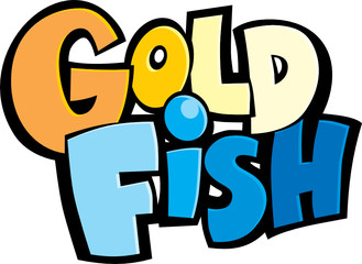 Ready-to-use logotype Gold Fish