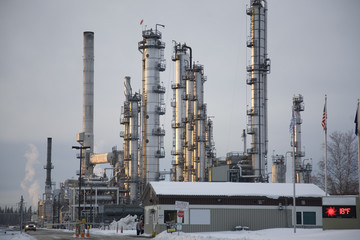 Alaska crude refinery