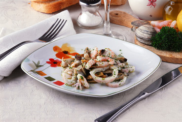 lnsalata marinara - Antipasti di pesce della Toscana