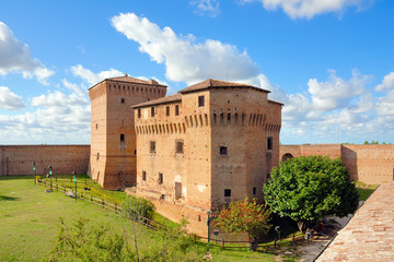 Castle in Cesena Italy