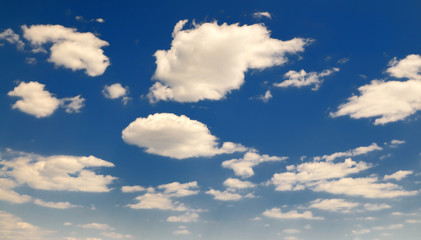 cloudy blue  sky