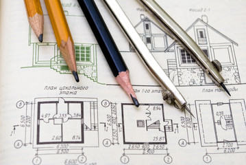 Architectural plan and tools