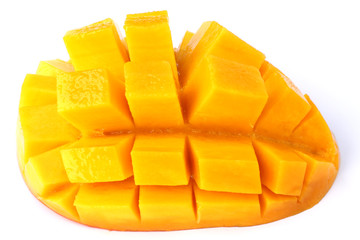 tranche de mangue découpée © Unclesam