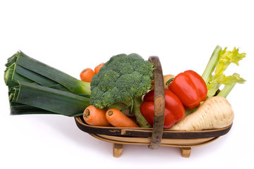 Trug of Winter Vegetables