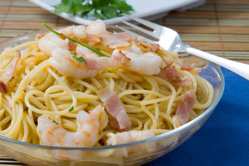 Seafood spaghetti